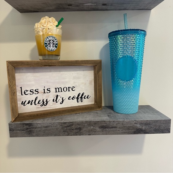 NWT Blue Ombré Bling Studded Starbucks Cup - Picture 2 of 7